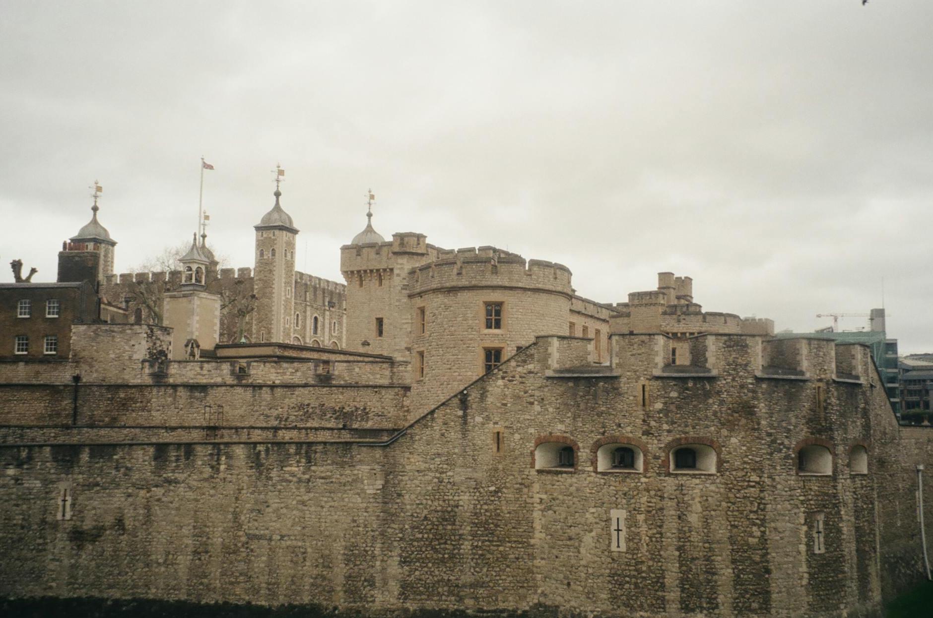 Tower of London Castle in England